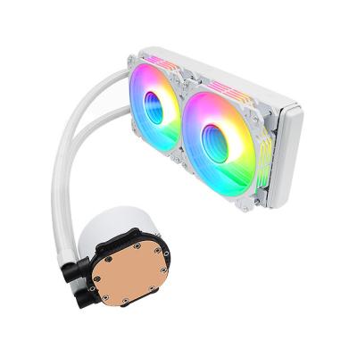 China LED Light Manmu OEM 240mm CPU Water Cooler PC Radiator System PC Desktop RGB Liquid Cooling Water Cooling For Computer for sale