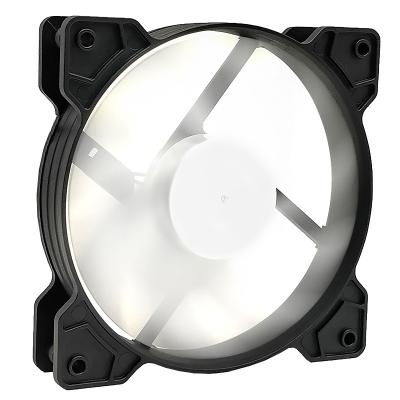 China Manmu 120mm PWM Computer Case Fan Cooler DC 12v RGB Quiet PC Gaming Case Fan CPU Fans with Mirror for sale