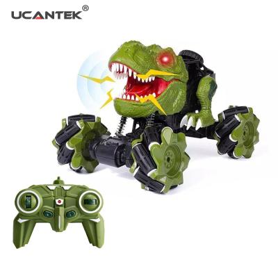 China RC Hobby 2.4G 1/18 Dinosaur RC Truck Monster Truck Rock Crawler Remote Control Cars and Trucks for Kids for sale