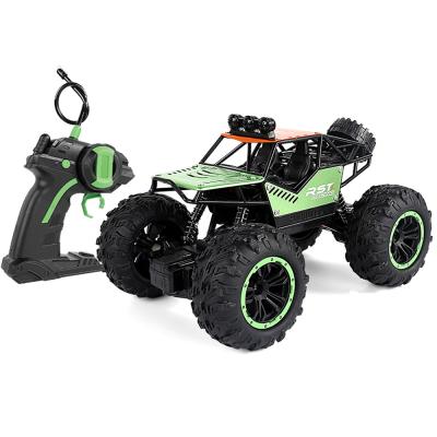 China Hobby UCANTEK Mini Scale RC Car Radio Control Truck 4WD Rock-Crawler Model Truck Toys For Children 1/20 for sale