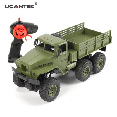 China 1:16 Remote Control Army RC Hobby 2.4G Trucks 6x4WD RC Kids Electric Car Toys Military Off-Road Climbing Toys for sale