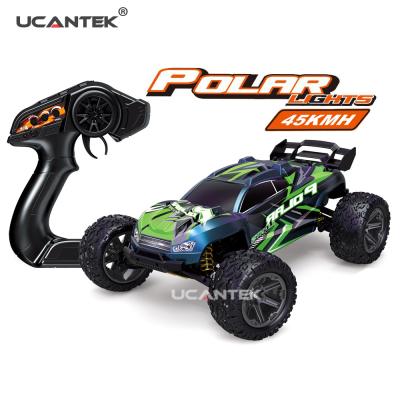 China RC Hobby 2.4G RC Cars 1/8 Scale Hobby Grade 4WD Rock Crawler Truck 45KM/H High Speed ​​Climbing RC Car For Adult for sale