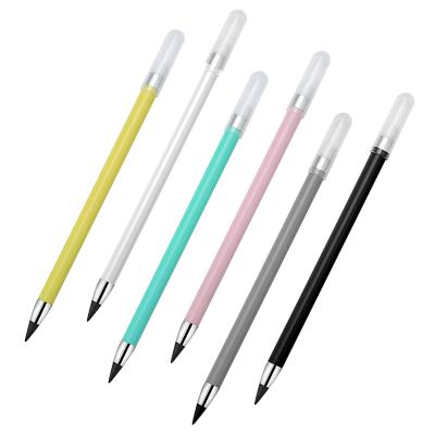 China office & Inkless Pen Everlasting Pencil Metallic No School Pencil Metal Signing Pen Assorted Color Inkless Pen for Kids and Adults for sale