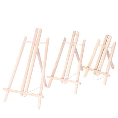 China 30*15cm Wooden Easel Art Supplies Painting Easel and Painting Easel Stand for Artist Studio Wooden Easel for sale