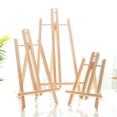 China Painting Table Stand Art Stand Mini Painting Easels Wood Painting Easel Variable Wooden Painter Easel Sketch Tripod for sale