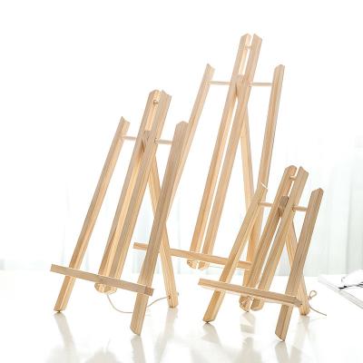 China Easel Painting Direct Selling Accept Customization Wooden Frame Children Painting Easel for sale