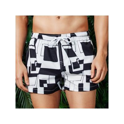 China Breathable Wearing Low Price Cartoon Cheap Wear Swim Custom Design Beach Shorts for sale