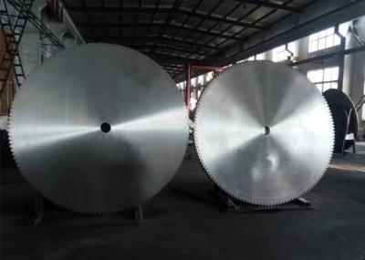 China Mining cutting high frequency 75Cr1 circular diamond saw blank and steel core for sale