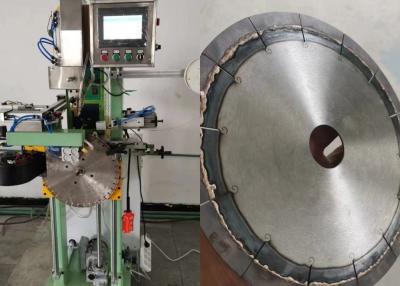 China PLC control auto centering feeding and rotate diamond segments welding machine for sale