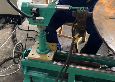 China 1100-2200mm  circular saw blade electrode tooth tip hardening machine for sale