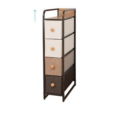 China China Hot Selling 2021 Viable STAR CREATION 4 Drawer Fabric Dresser Storage Tower for sale