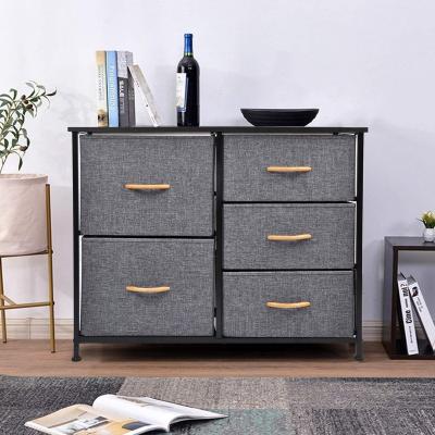 China Modern High Quality Plastic Storage Drawers Cabinet Wardrobe Storage Dressers for sale