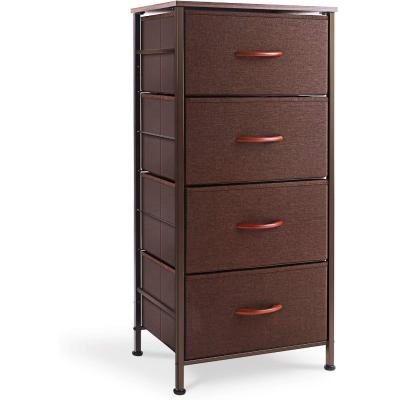 China (Size) Adjustable Universal Cabinet With Removable Wholesale Cloth 4 - Drawer Storage Chest for sale