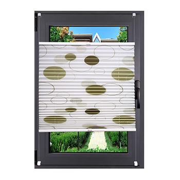 China Blackout Fix Pleated Blind-Print Fabric Blackout Adjustable Blinds at Will for sale