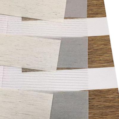 China Best Price Minimalist Blinds Fabric Shades Shutters Material Fabric Manufacturers Zebra Blinds Fabric for sale