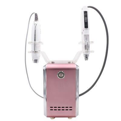 China Wrinkle remover machine painless mesogun mesotherapy 2 in 1 eye bag removal with microcurrent EMS machine for sale