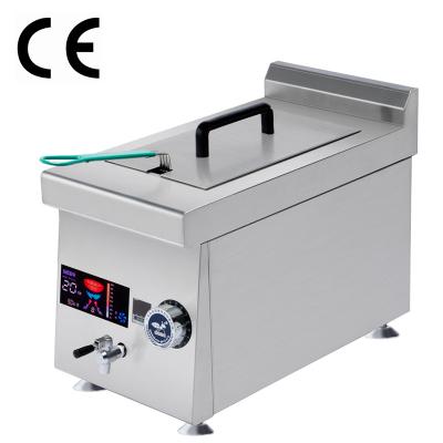 China Ce Certification 3500W Stainless Steel Deep Fryer Industrial Induction Stove Restaurant en venta