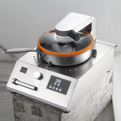 China Restaurant Use Hot Sale Tabletop automatic Stir Cooking Machine with timer and speed control en venta