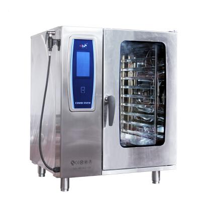 China High Quality Chinese factory producing 10 Trays Combi Oven en venta