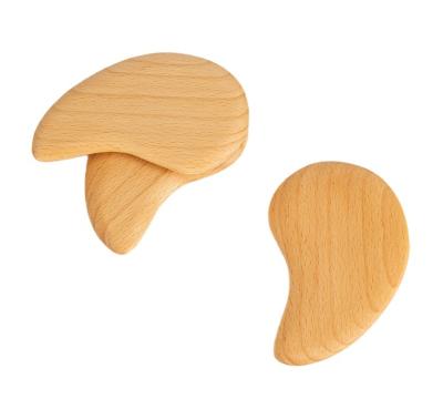 China Face Lift Anti Wrinkle Face Care Wooden Guasha Massager for sale