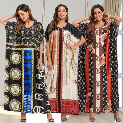 China New arrival fashion women muslim kaftan dress muslim women africa islamic clothing Polyester long skirts for sale