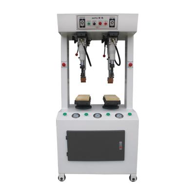 China Factory JY986B flat shoe gluing machine with secondary pressing function is suitable for men's and women's shoe soles for sale