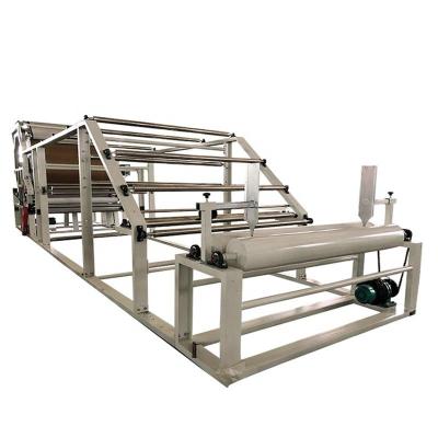 China Russian Customized CLOTHING Foam Cloth Latex Glue Laminating Machine for sale