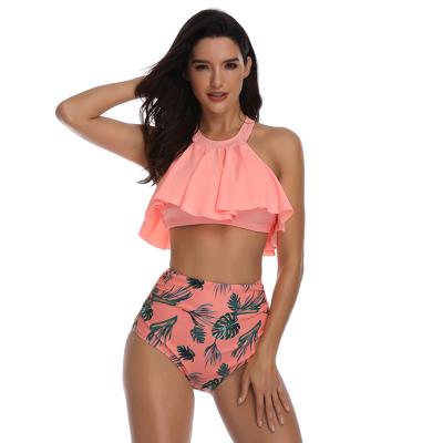 China New and white popular Yinling RTS plus size swimwear swimsuit hot pink micro bikini in stock for sale