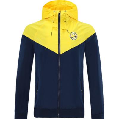 China Comfortable Wholesale Football Anorak Tracksuits Training Suit Full Zipper Anorak Coat for sale