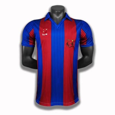 China Comfortable Thailand Wholesale Retro Soccer Jersey Football Practice Shirts Retro Football/Soccer Jersey for sale