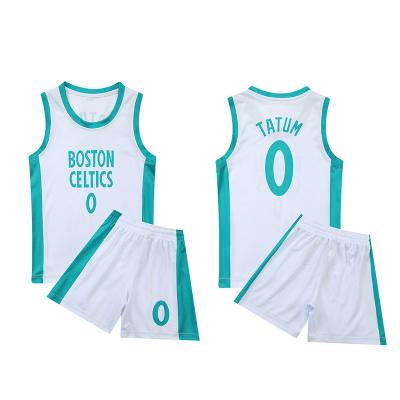 China Men Kids Breathable Basketball Singlet Sets Training Uniforms Kits Kid Boys Girls Sports Wear Breathable Youth Basketball Singlets for sale