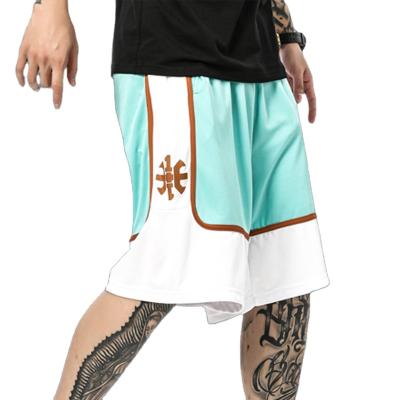 China Breathable High Quality Custom Made Men Basketball Shorts Wholesale 100% Polyester Just Put On Basketball Shorts for sale