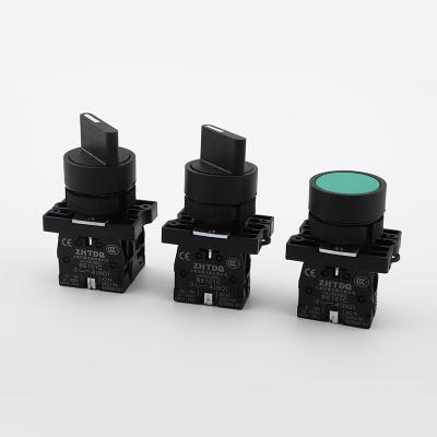 China Plastic Green Plastics Momentary Flush Push Button Switch for sale