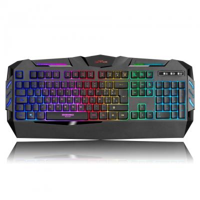 China Multimedia Keys Backlight Keyboard 104 Keypad Gamer Gamer Computer Wired Computer Gaming Key Mechanical Keyboard for sale