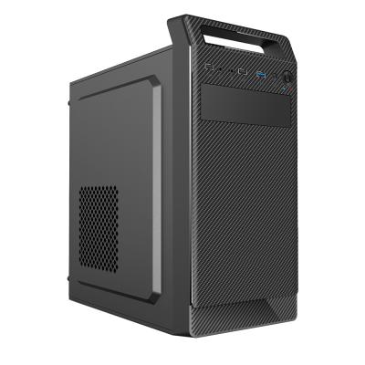 China With Fan Desktop Micro Computer Case ATX Tower Case Good Quality Cabinet Computer Case Full for sale