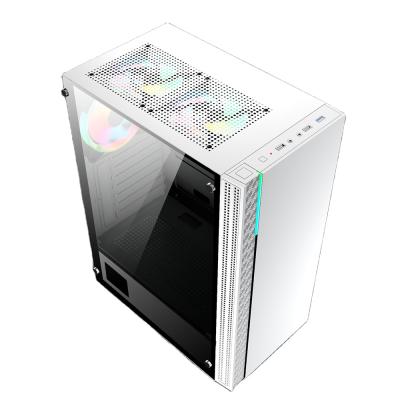 China With Fan OEM / ODM Computer Case Computer Case Custom Desktop ATX PC Desktop Case for sale