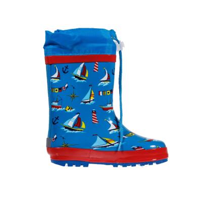 China Fashion trend cute waterproof winter warm children rain boots wholesale for sale