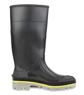 China New Men's Thick Waterproof Wear-Resistant Knee-Length Rain Boots Waterproof Work Boots Hunting Boots for sale