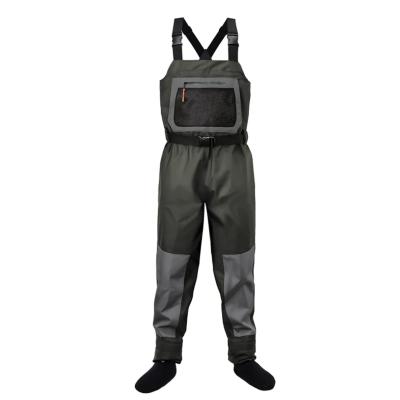 China High Quality Men's Breathable Waterproof Fishing Wader Stockingfoot Comfort Breathable Wader Boots for sale