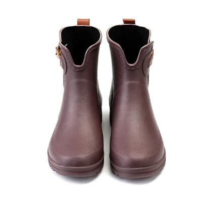 China Wholesale Fashion Trend Women's Rain Boots Custom Printing Rubber Women's Rain Boots Women's Rain Boots for sale