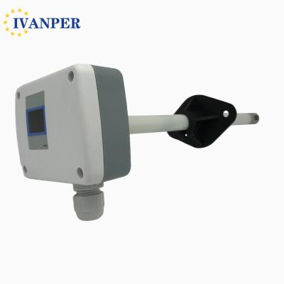 China IVANPER Ducted Type Wall Mounted Type Air Speed ​​Transducer Wind Speed ​​Sensor AF410A2 for sale