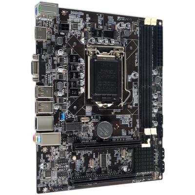 China Desktop Pin Mainboard 1156 Support PCIE Slot Intel H55 Motherboard for sale