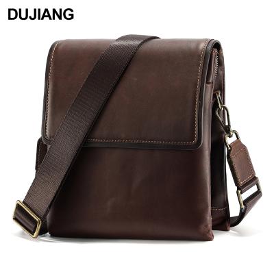 China High Quality Messenger Bags 2021 Business Casual Flap Small Messenger Genuine Leather Men Sling Bags Crossbody Shoulder Bag For Men for sale