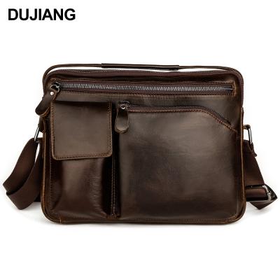 China High Quality Men's Handbags Business Cross - Bag Genuine Leather Body Messenger Men Shoulder Bag For Ipad for sale