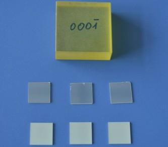 China ZnO Crystal Substrate Is Used In GaN(blue LED) Epitaxial Substrate Wide Band Connection Devices And Other Fields for sale