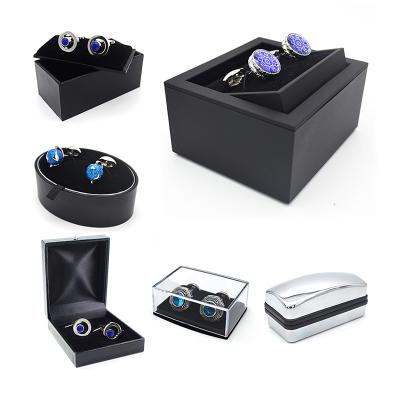 China Wholesale Custom Jewelry Package Factory Cufflink Bulk Gift Box for sale