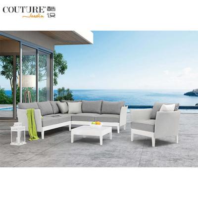 China Sectional Furniture 3 Seater Sofa Sets, Home Modern Patio Garden Seam Sofa Chair Comfort Fabric for sale