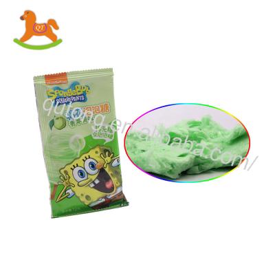 China Wholesale New Floss Cotton Bubble Gum Fruit Candy Marshmallow Gum Popping Sweets QT-F11401 for sale