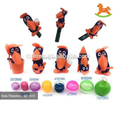 China Cheap Wholesale High Quality Toys Capsule Toys Vending PVC Surprise Egg Capsule 5styles for sale