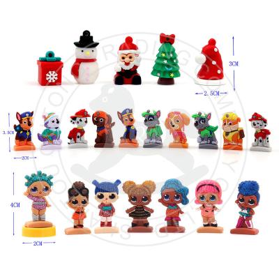 China Surprise PVC Plastic 2D And Custom Promotional Premium 3D Toys Manufacturer for sale